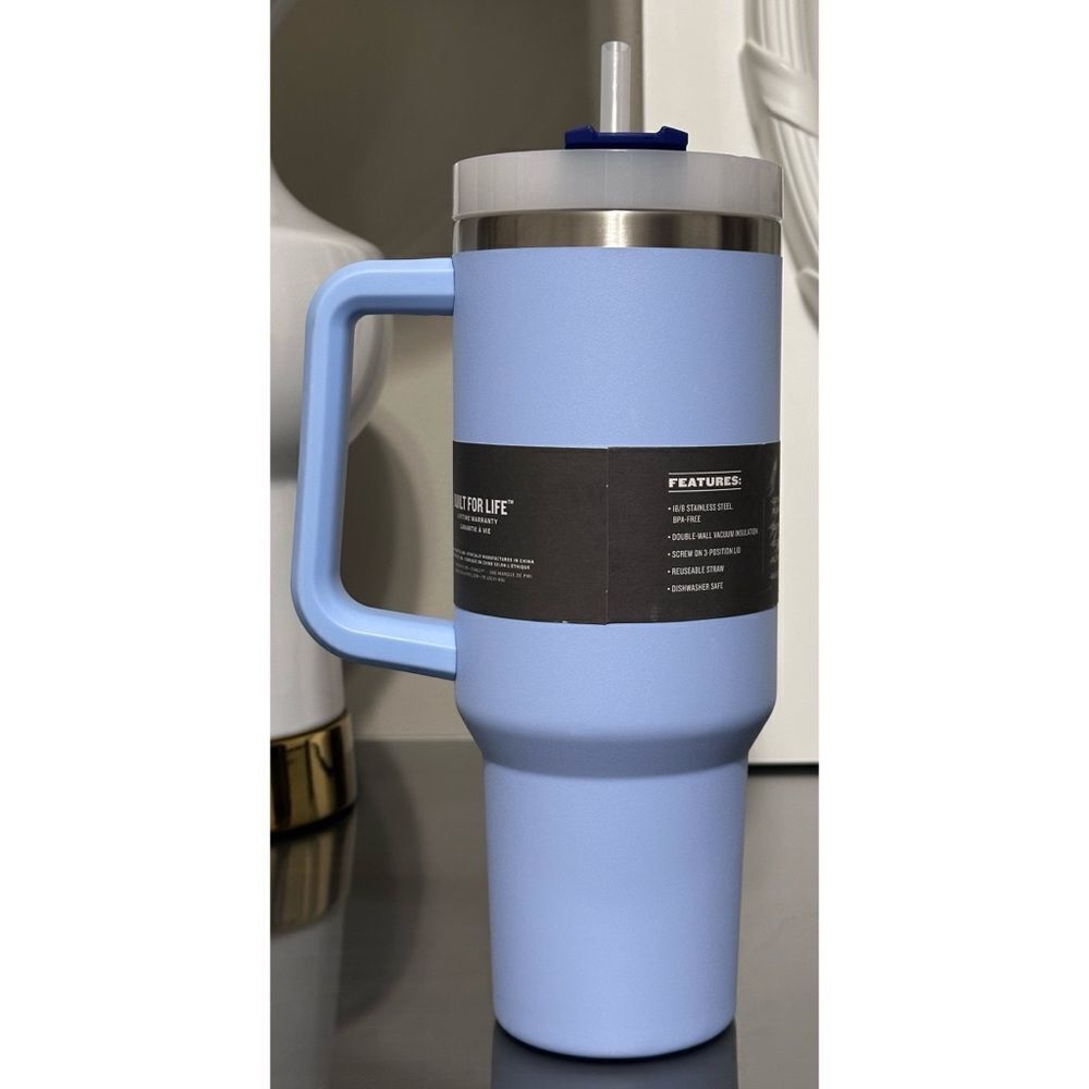 Stanley Adventure Quencher 40oz Tumbler, CORNFLOWER - Picture 2 of 4